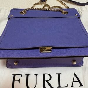 Furla Lavender Crossbody Bag
